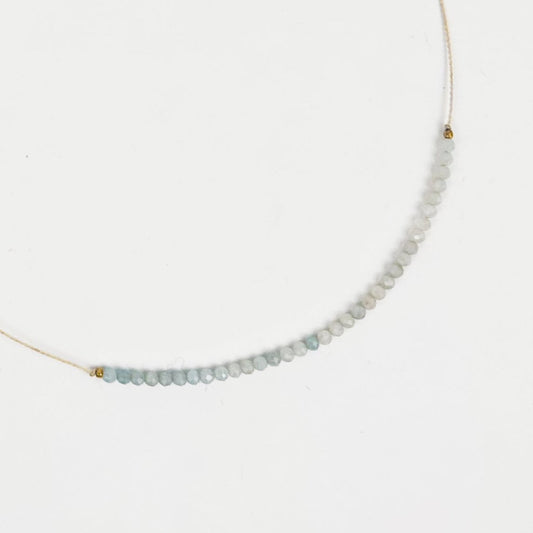 Labradorite Gem Bead Necklace